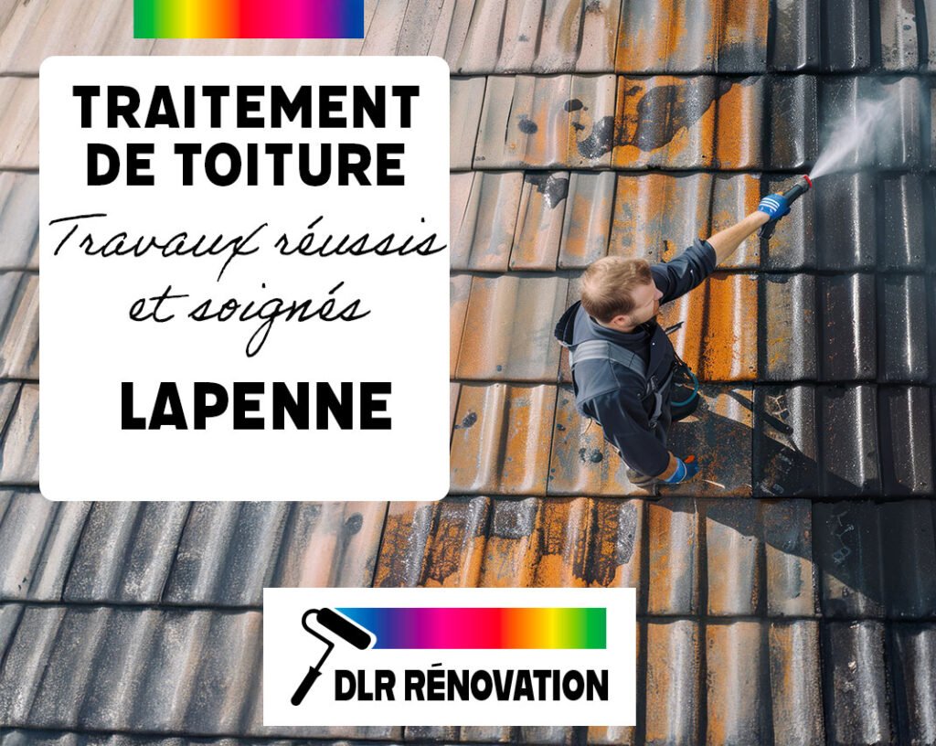 Traitement-toiture-Lapenne-09500-DLR-RENOVATION Traitement toiture Lapenne 09500 chez DLR RÉNOVATION